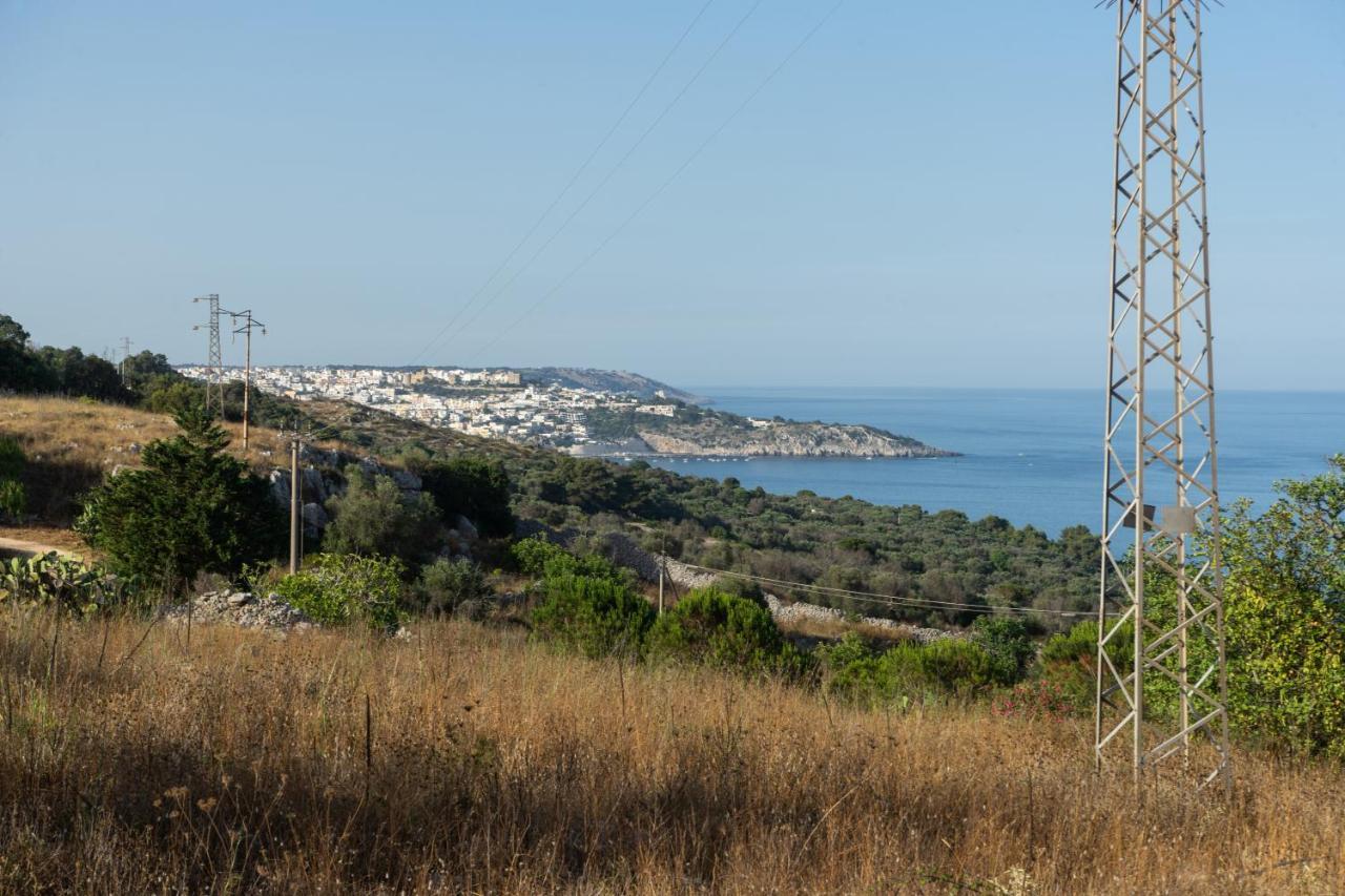 Levante E Libeccio Villette Vista Mare - Marina Di Andrano Bagian luar foto